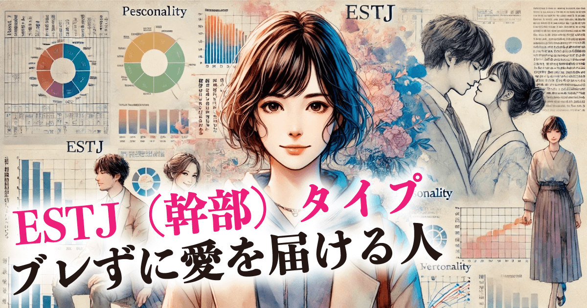 ESTJ（幹部）タイプブレずに愛を届ける人
