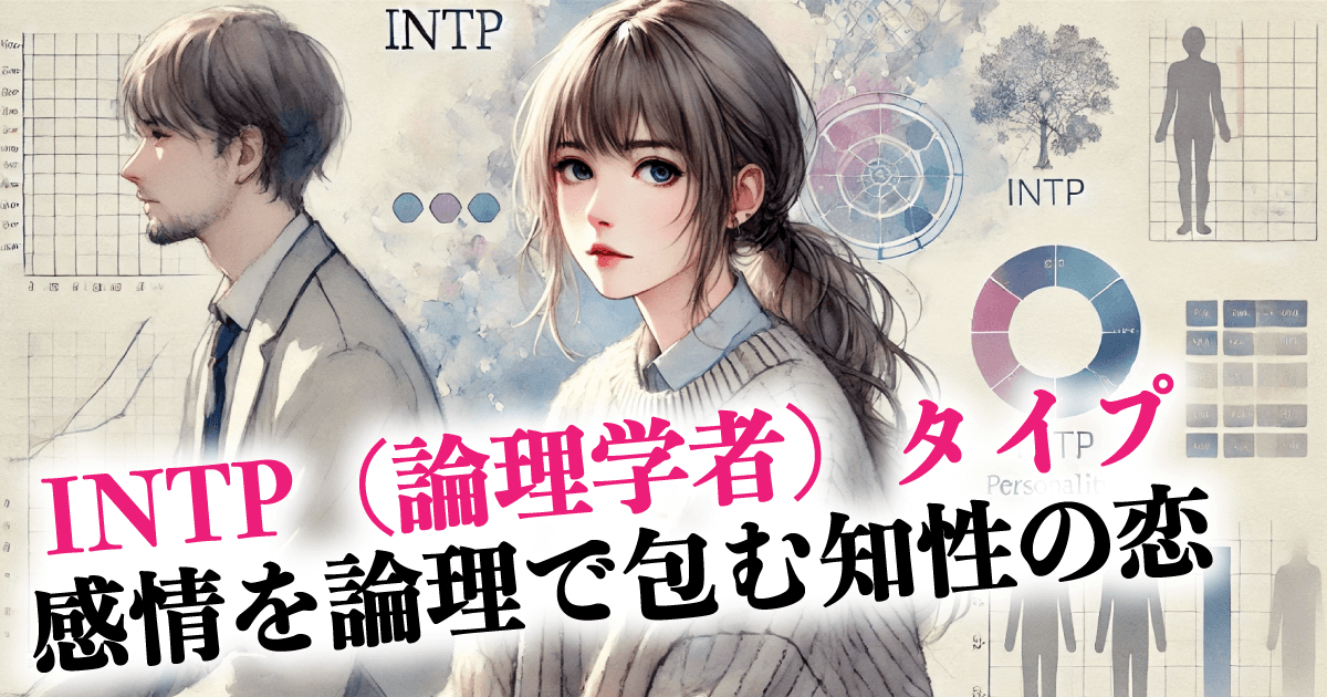 INTP（論理学者）タイプ感情を論理で包む知性の恋