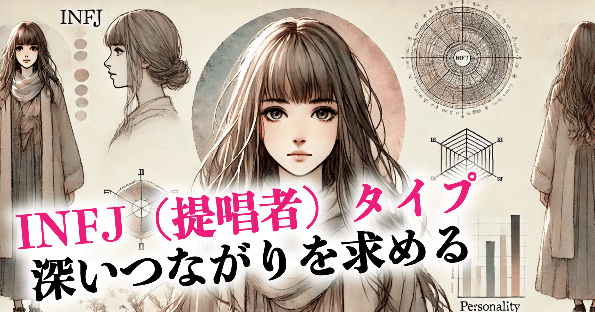 INFJ（提唱者）タイプ深いつながりを求める