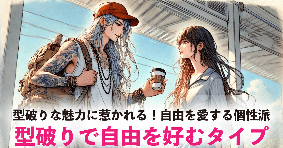 型破りで自由を好むタイプ