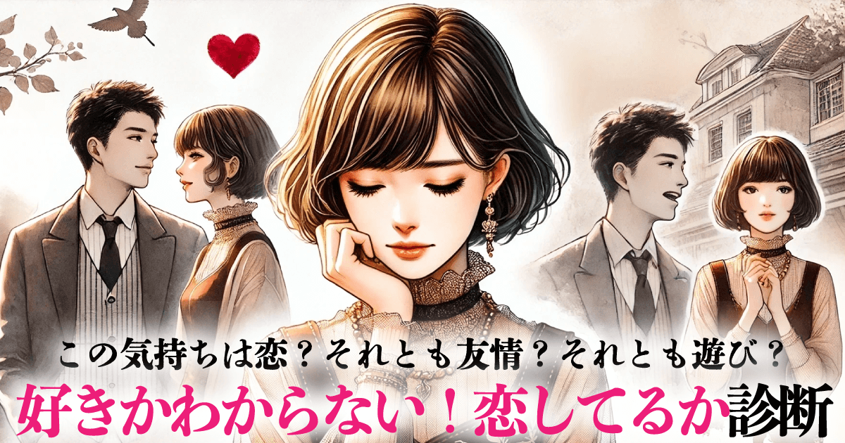 好きかわからない！恋してるか診断