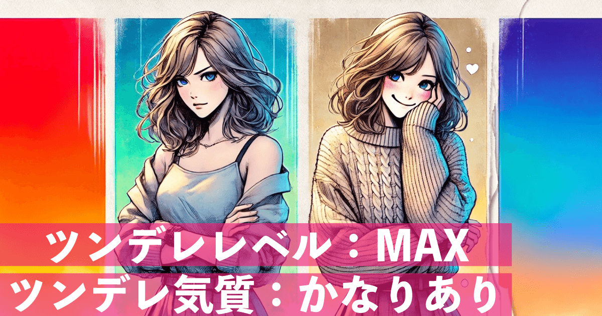 あなたのツンデレ診断結果